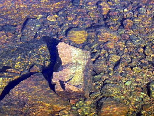 Wasser und Steine