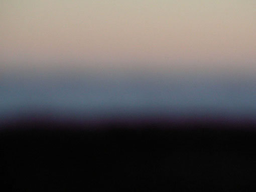 Das Ende der Nacht ... fotografische Meditationen